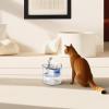 2 L Quiet Automatic Cat Water Fountain with Drinking Bowl view 3