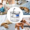 2 L Quiet Automatic Cat Water Fountain with Drinking Bowl view 4