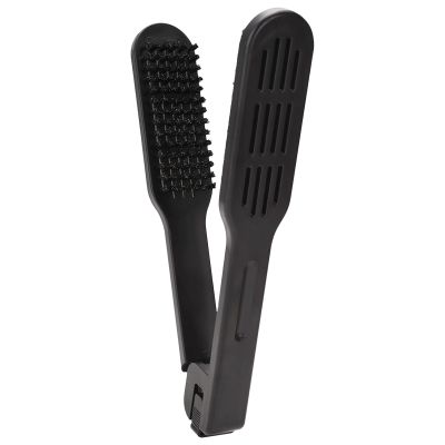 Boar Bristle Hair Clip Brush | Volumizing Smoothing Styling Tool for Women, Teens & Girls