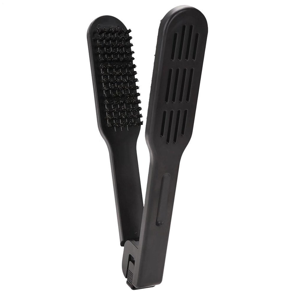 Boar Bristle Hair Clip Brush | Volumizing Smoothing Styling Tool for Women, Teens & Girls