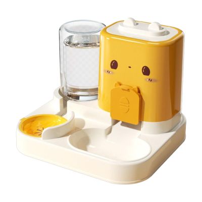 2-in-1 Automatic Cat Feeder, Large Capacity