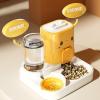 2-in-1 Automatic Cat Feeder, Large Capacity view 2