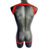JOCKMAIL Men's Body Harness Underwear, Sexy One-Piece with Cut-Out Design, Low-Rise T-Back Brief (Orange, One Size) view 4