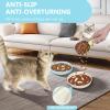 Jasfyee 2PCS Slow Feed Cat Bowls view 3
