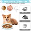 Jasfyee 2PCS Slow Feed Cat Bowls view 4