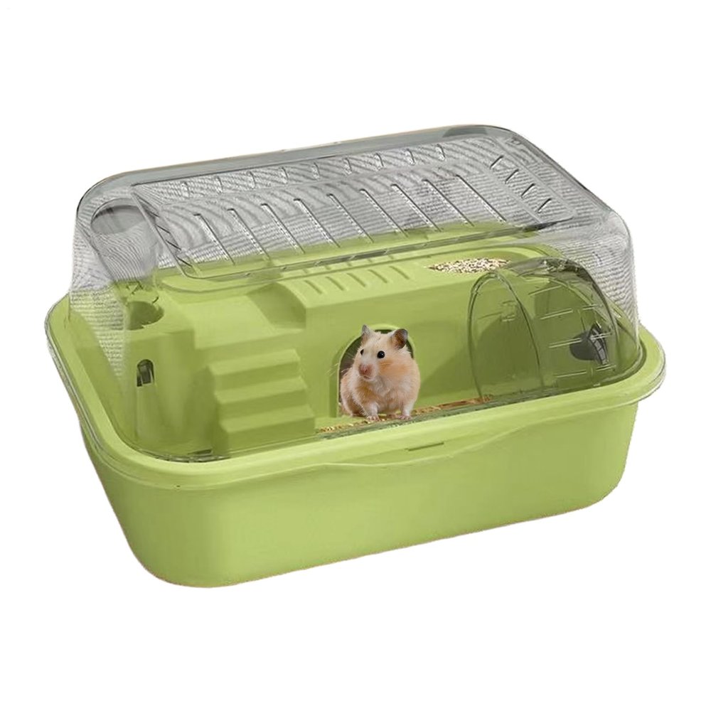 Double-Layer Hamster Habitat Cage, Escape-Resistant, 35 x 25 x 20 cm