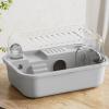 Hamster Cage, 2-Tier Small-Rodent Habitat with Exercise Wheel, 35 x 25 x 20 cm view 3