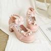 Women's Traditional Costume Shoes, Wide Fit H, Chunky Heels view 2