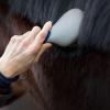 Horse Mane and Tail Brush with Ergonomic Handle view 3