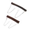 Toyvian 2-Pack Birdcage Accessories Parrot Perch with Natural Wood view 1