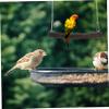 Toyvian 2-Pack Birdcage Accessories Parrot Perch with Natural Wood view 4