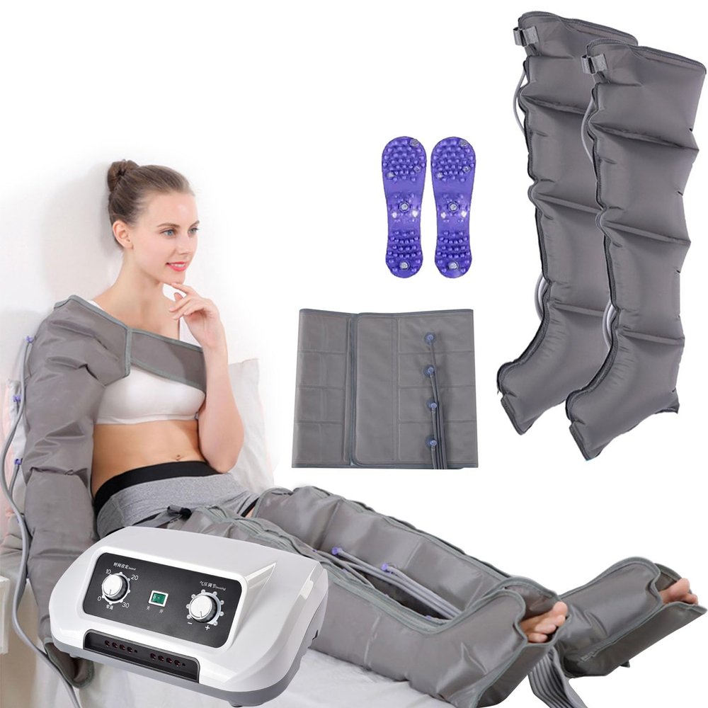 Leg Pressotherapy Lymphatic Drainage Massage Compression Boots