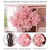 Artificial Cherry Blossom Tree with Natural Wood Trunk view 2