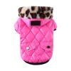 Cat Clothing, Warm Winter Sweater Hoodie for Small Pets and Puppies, Waterproof Thick Coat and Raincoat for Small Dog Breeds Such as Chihuahuas (B, XL) view 1