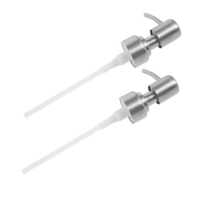 DONFAMDS 2-Piece Stainless Steel Soap Pump Replacement Heads for Dispensers