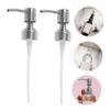 DONFAMDS 2-Piece Stainless Steel Soap Pump Replacement Heads for Dispensers view 4