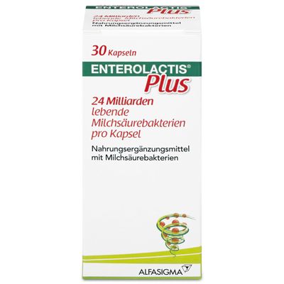 Enterolactis Plus 30 Capsules