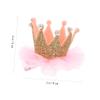Crown Hair Clips for Girls, 3-Piece Set with Lace, Christmas Gift Ideas view 3