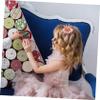 Crown Hair Clips for Girls, 3-Piece Set with Lace, Christmas Gift Ideas view 4