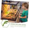 Toyvian Artificial Hanging Reptile Plant with Suction Cup view 3