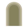 Colcolo Boho Arch Geometric Wall Decal, Green view 1