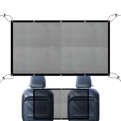 Dog Car Barrier Net, Adjustable Rear-Seat Divider for Vehicles