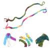 ibasenice 2-Piece Cotton Rope Reptile Toys for Terrariums view 3