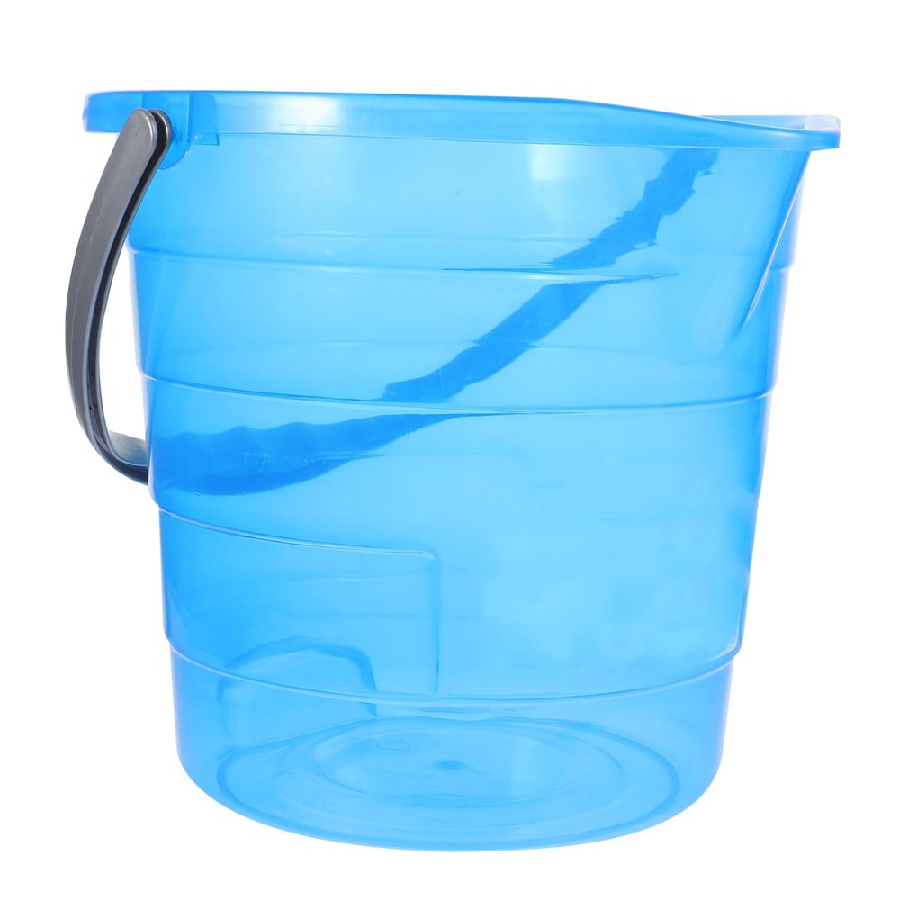 CALLARON 12L Square Plastic Bucket with Handle and Lid