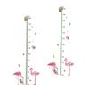 2-Piece Kids' Height Measurement Wall Stickers, PVC Growth Ruler view 1