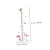 2-Piece Kids' Height Measurement Wall Stickers, PVC Growth Ruler view 2