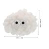 Abaodam 2-Pack Soft Plush Cat Balls with Bell view 2