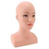 KIMISS Female Bald Mannequin Head for Wigs, Hats, Glasses and Makeup Practice view 1