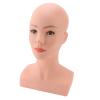 KIMISS Female Bald Mannequin Head for Wigs, Hats, Glasses and Makeup Practice view 3