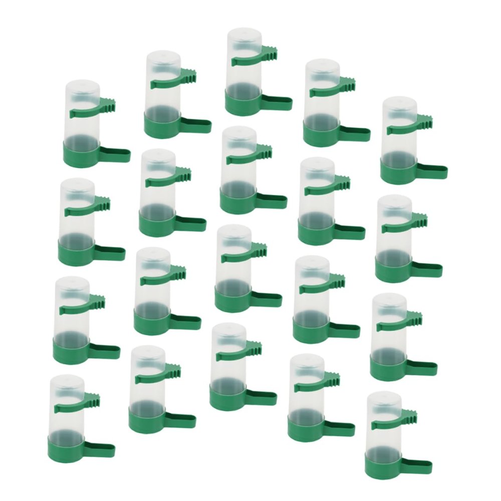 Automatic Bird Waterer, 20-Piece Pack for Birds and Parrots