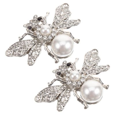 MUCKLILY Bee Shoe Clips for Women