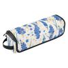Small Blue Gladiolus Hair Tool Travel Bag with Heat-Resistant Mat view 1