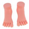 VALICLUD 2-Piece Silicone Gel Nail Practice Feet view 1