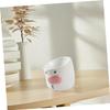 ibasenice Elevated Ceramic Cat Food Bowl with Neck Protection, Slanted Bowl for Cats and Small Dogs view 4