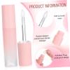 Ipetboom 8 Empty 3 ml Lip Gloss Tubes with Applicators, Refillable Plastic Containers for DIY Lip Care view 2