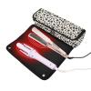 2-in-1 Hair Tool Organizer and Heat-Resistant Mat with Zipper, Double-Layer Travel Bag view 2