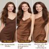 Hetto Tape Extensions Human Hair Brown 40 cm 50 g #6/8/14 Invisible Tape view 3