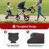 Universal Stroller Board, Portable Ride-On Board with Wheels, Two-Wheel Design, 55 lb Maximum Capacity view 4