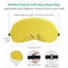 Christmas Snowman Sleep Mask, Light-Blocking, for Side Sleepers, 2-Pack view 3