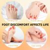 Jiexily Silicone Toe Protectors, Friction-Reducing Gel Toe Covers, Breathable, Soft, Transparent, for Women and Men, 30 Count view 4