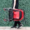 Foldable Pet Travel Stroller with Four Wheels and Storage Basket view 3