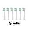 4 pcs/6 pcs Brush Heads Compatible with Oclean Electric Toothbrushes, Vacuum-Sealed (6 pcs, White) view 2