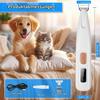 PawTrim Pro Pet Hair Trimmer with LED Light, Cordless, USB, IPX5 Waterproof view 2