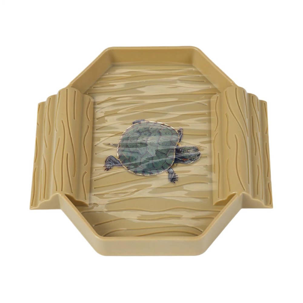 Turtle Food Non-Slip Dish for Reptiles