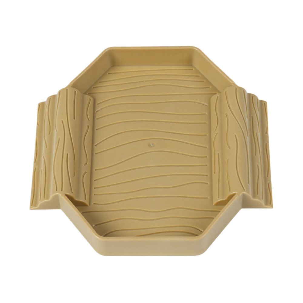 Tortoise Water Dish - 2 in 1 Feeding and Bathing Bowl