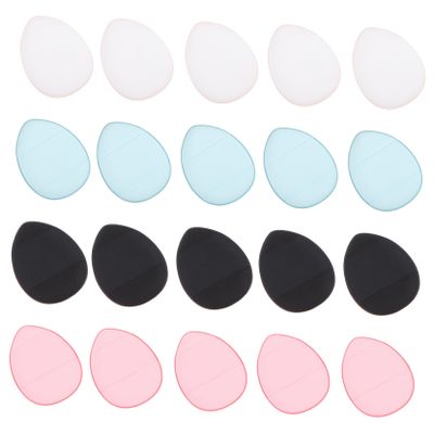 DECOMELODY Small Powder Puffs, Soft and Washable, 20-Piece Set